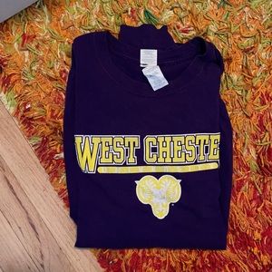 Long sleeve West Chester University shirt